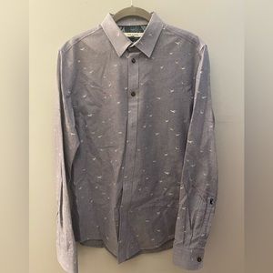 Moods of Norway seagull button down, Medium